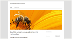 Desktop Screenshot of hollandse-smoushond.nl